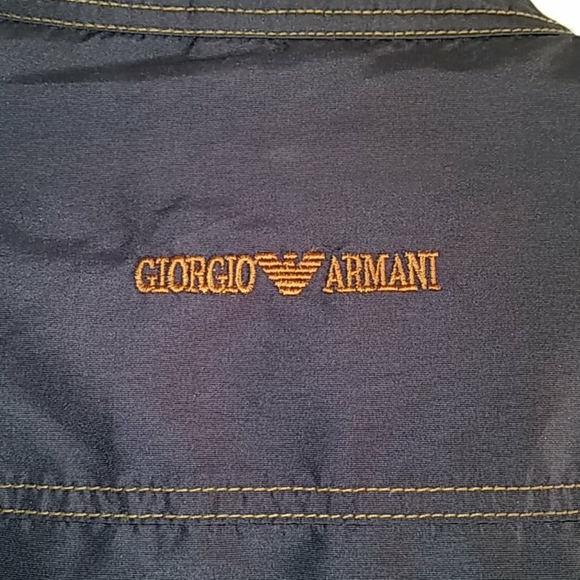 *FINAL PRICE* Giorgio Armani Lightweight Nylon Jacket - Picture 4 of 6